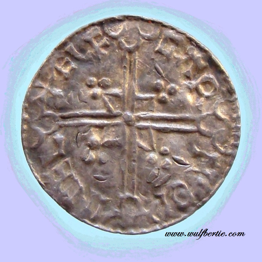 a Coin Aelfgar for Aethered in the Gloucester Museum